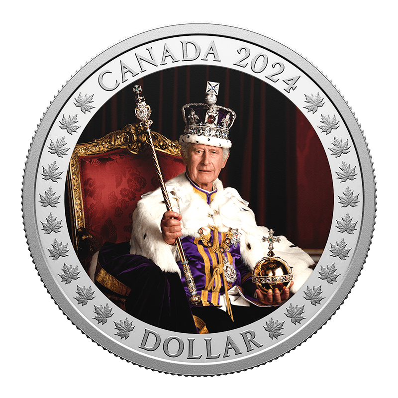 Image for 2024 $1 Silver - Special Edition Proof Silver Dollar - Anniversary of His Majesty King Charles from TD Precious Metals